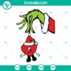 Grinch Stole Bad Bunny Heart SVG Download featuring Christmas Bad Bunny design, ideal for holiday crafting projects.