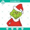 Grinch, Grinch Santa, and Christmas themed SVG files for holiday crafts and projects.