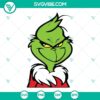 Grinch character SVG images in PNG, DXF, EPS formats for digital download. Ideal for holiday crafting projects.