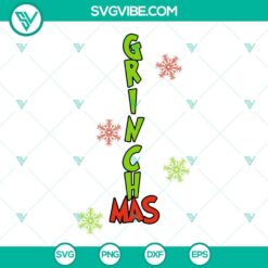 Grinchmas and Christmas SVG images for Cricut, digital download cut files for holiday crafts.
