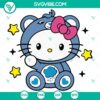 Grumpy Kitty Care Bear and Rainbow Cheer Bear Cricut and Pretty Kitty Care Bear SVG files for crafting projects with cute bear designs.