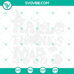 Hallothanksmas SVG bundle with festive design elements for download - SVG, PNG, DXF, EPS files included. Perfect for crafting projects.
