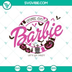 Halloween Barbie SVG Download Bundle, Mali Boo Barbie SVG Files, Barbie 7