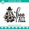 Spooky cowboy ghost embroidery design for Halloween. Machine embroidery file.