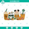Halloween-themed coffee SVG files and PNG designs with carnival food and drinks, featuring pumpkins and eerie Halloween elements.