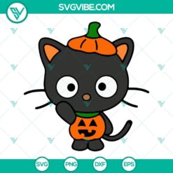 Halloween Hello Kitty SVG Image Bundle, Hello Kitty Pumpkin SVG Download, Boo 9