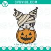 Kuromi Pumpkin embroidery design for Halloween, spooky and cute machine file, perfect for holiday crafts.