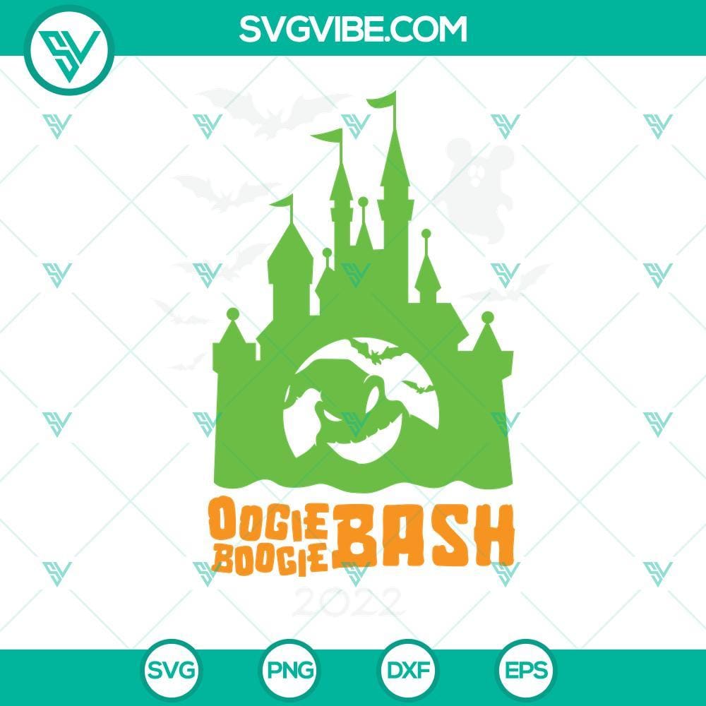 Halloween Oogie Boogie Bash 2022 SVG, Boo Bash Halloween 2022 SVG Halloween Oogie Boogie Bash 2022 SVG Files, Boo Bash Halloween 2022 design for crafting projects and decorations.
