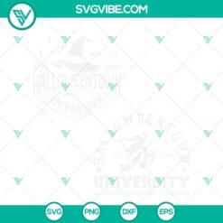 Halloweentown University 2 Designs SVG Images for Halloween, SVG Download with spooky and fun Halloween-themed elements.