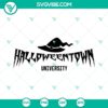 Halloween 2022 SVG files featuring Halloweentown University design, suitable for DIY Halloween projects.
