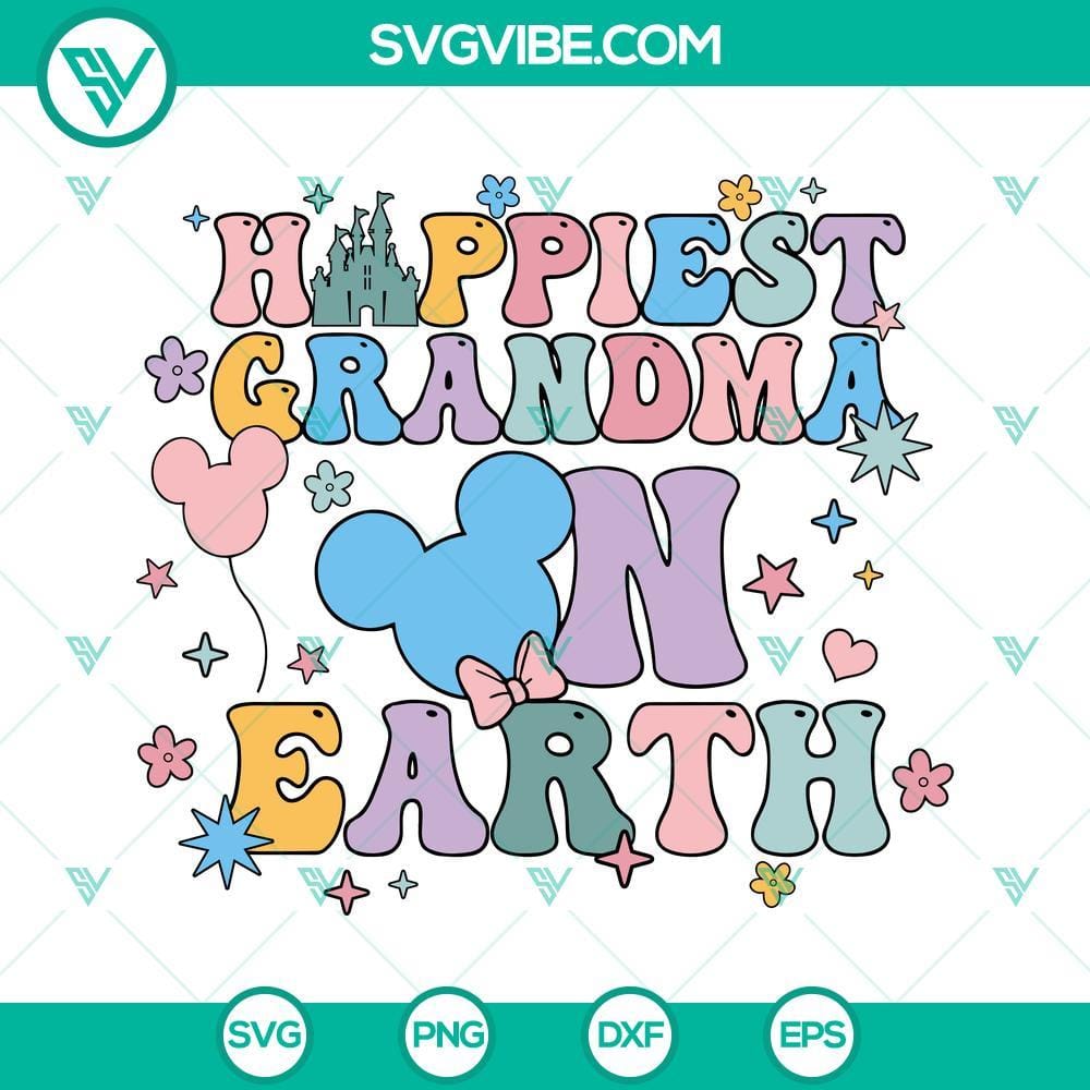 happiest-grandma-on-earth-svg-disney-grandma-svg-disney-family-svg-disney-world-vacation-svg-png-dxf-eps-9-mockup.jpg Disney Grandma SVG bundle perfect for family shirts, with "Happiest Grandma On Earth" design. Ideal for creating custom Disney-themed gifts.