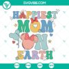 Disney-themed SVG files for moms, perfect for family vacations. Ideal for creating cheerful crafts.