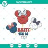 Minnie Mouse-inspired 4th of July cotton candy SVG download with Disney America theme. Ideal for festive crafting projects.