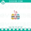 Easter Day embroidery file with bunny, eggs pattern. Perfect for festive projects.