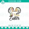 Happy Easter Disney Mouse Ear Embroidery File featuring a Disney Castle Bunny design. Ideal for Easter crafts and projects.