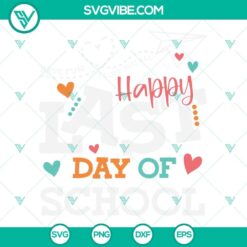 Happy Last Day Of School SVG Image Bundle, End Of School SVG Images, Teacher 2