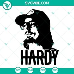 Hardy SVG file featuring a Mockingbird and Crow design, perfect for Country Music Singer projects. Download now for crafting.