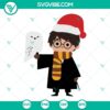 A festive Harry Potter Christmas SVG bundle featuring Hogwarts and holiday elements. Perfect for crafting.
