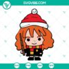 Harry Potter and friends Christmas SVG file with holiday-themed design featuring wizard characters and festive elements.