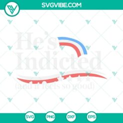 Indicted Trump 2024 SVG design for download.