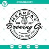Hearsay Brewing Company Johnny SVG for Cricut and Silhouette, PNG DXF EPS download. Craft beer design with vintage aesthetic.