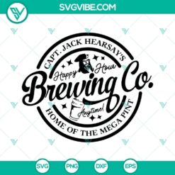 "Hearsay Brewing Company designs for shirts in SVG, PNG, DXF, EPS formats"