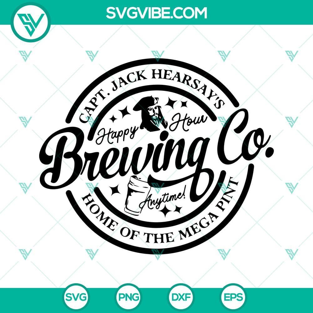 hearsay-brewing-company-svg-png-dxf-eps-designs-for-shirts-captain-jack-hearsay-s-brewing-company-svg-johnny-depp-svg-mega-pint-svg-3-mockup.jpg "Hearsay Brewing Company designs for shirts in SVG, PNG, DXF, EPS formats"