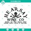 Hearsay Wine Co SVG images featuring Mega Pint and Pirates SVG file designs. Perfect for crafting and projects.