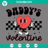 Heart Daddy’s Valentine SVG images in PNG EPS DXF format, ideal for Valentine’s Day crafts and projects.