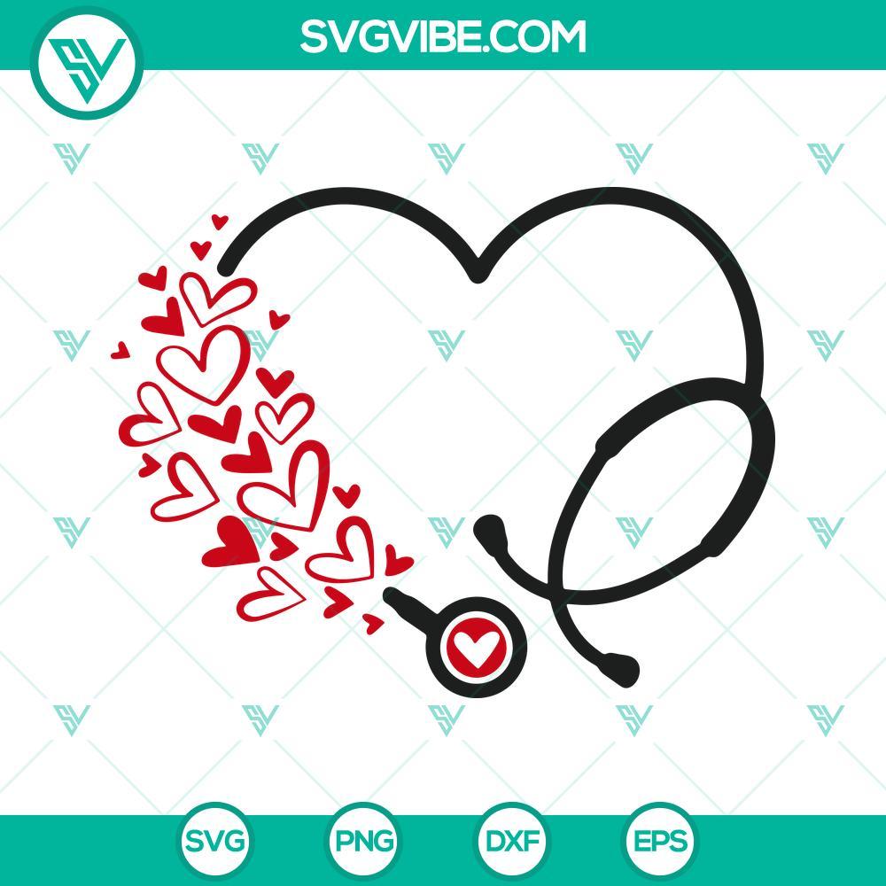 heart-stethoscope-svg-heart-nurse-svg-valentine-nurse-svg-png-dxf-eps-cricut-silhouette-10-mockup.jpg Heart stethoscope SVG image for nurses with Valentine theme. Cute and festive nurse SVG file and PNG for Valentine's Day projects.