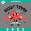 Heart Throb and Skateboard SVG design with PNG EPS DXF files, ideal for crafting projects.