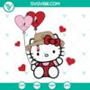 Hello Kitty Bad Bunny Heart SVG Files ideal for Valentine's Day projects, featuring a collaboration design. Great for crafts & digital printing.