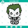 Hello Kitty Beetlejuice Halloween SVG design, cute Hello Kitty character in spooky Beetlejuice theme, perfect for Halloween crafts and projects.
