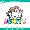Hello Kitty Benito Easter and Bad Bunny SVG files with cute and happy Easter designs for digital use.