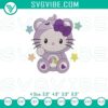 Hello Kitty Care Bear embroidery file featuring Best Friend Bear design, perfect for DIY projects.