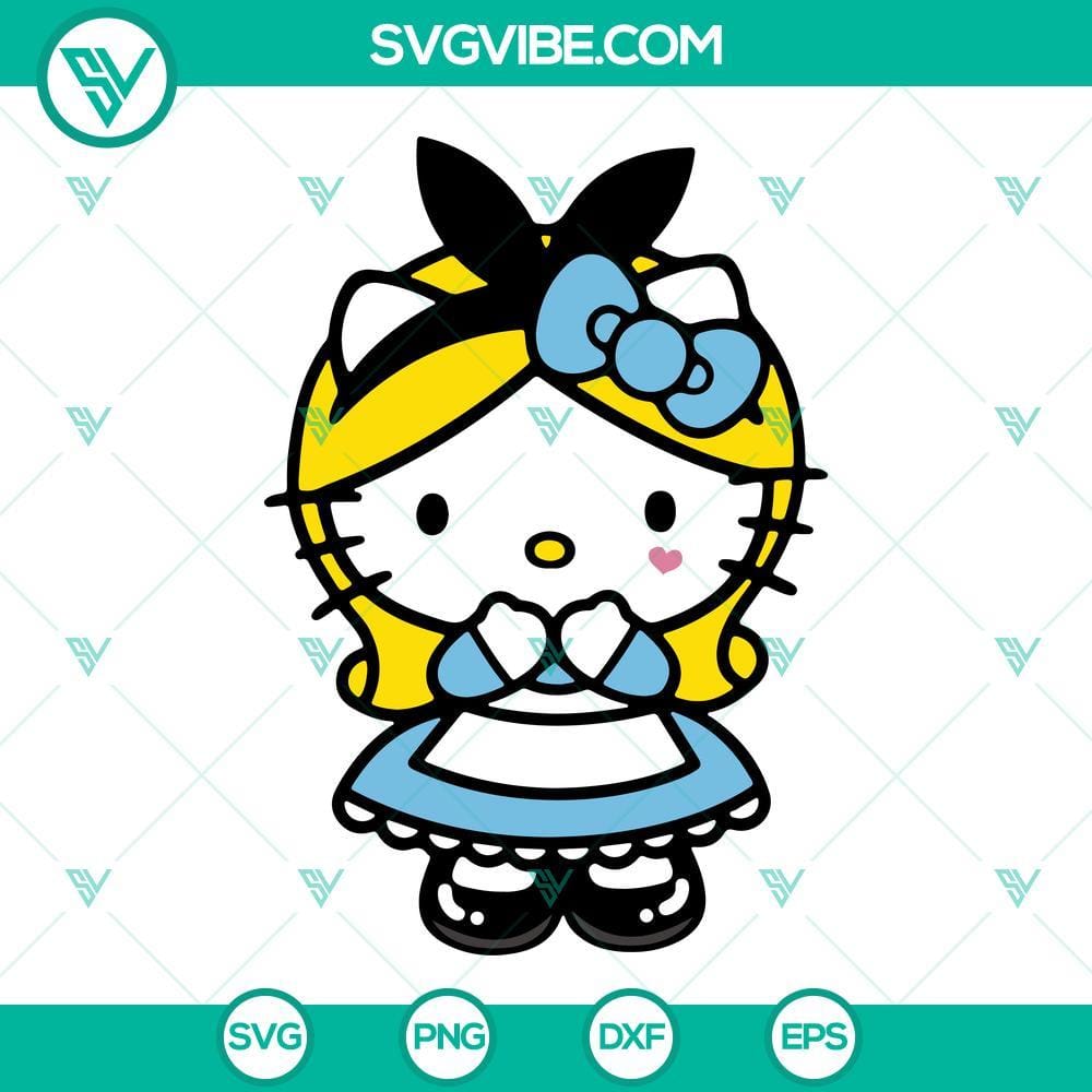 Hello Kitty Cinderella Disney Princess SVG Hello Kitty Cinderella Disney Princess SVG images for crafts, t-shirts, and more. Cute and enchanting designs for Disney fans.