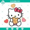 Hello Kitty Concha SVG File with Kitty Cat and Sanrio White Cat Designs for Print and Cut Projects, PNG Included