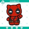 Hello Kitty Deadpool and Hi Yukio SVG files - Adorable Marvel Comics hero characters in cute digital image. Perfect for crafting projects.