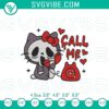 Hello Kitty Ghostface Call Me embroidery designs featuring a Spooky Kitty Halloween pattern, perfect for a spooky and cute project.