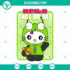 Hello Kitty and Gir from Invader Zim mashup design, SVG file compatible with PNG, DXF, and EPS formats for crafting projects.