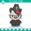 Hello Kitty Grupo Frontera embroidery design featuring a music pattern, perfect for crafting projects.