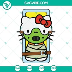 Hello Kitty Horror Movies Characters SVG Images Bundle, Freddy 8