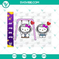 Hello Kitty Junior H SVG Download Bundle, Junior H SaD Boyz SVG File PNG DXF 3
