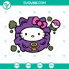 Hello Kitty Koffing Pokemon SVG file with PNG, DXF, and EPS images for crafting.