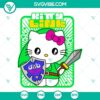 Hello Kitty Link Zelda crossover SVG image collection featuring Hello Kitty in various formats like PNG, DXF, and EPS.