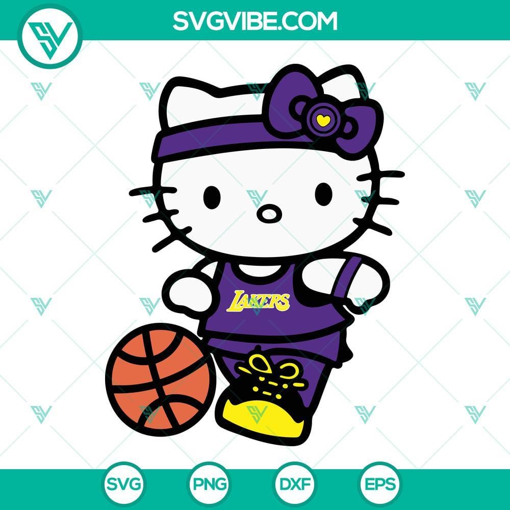 hello-kitty-los-angeles-lakers-svg-kawaii-kitty-cat-lakers-basketball-svg-png-dxf-eps-5-mockup.jpg Kawaii Hello Kitty Los Angeles Lakers SVG file, cute cat design in Lakers theme. Perfect for Lakers fans and Hello Kitty lovers.