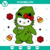 Hello Kitty and Oogie Boogie Halloween-themed SVG file featuring a cute and spooky design for crafting projects.