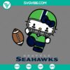 Hello Kitty Seattle Seahawks themed SVG, PNG, EPS, and DXF files for digital download. Perfect for Seahawks fans and Hello Kitty lovers.