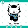 Hello Kitty Spock and Star Trek turtles SVG files featuring PNG, DXF, EPS formats. Ideal for crafts, apparel, and more.