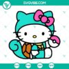Hello Kitty Squirtle Pokemon SVG file with PNG, DXF, EPS formats for crafting. Cute and cartoon themed design.